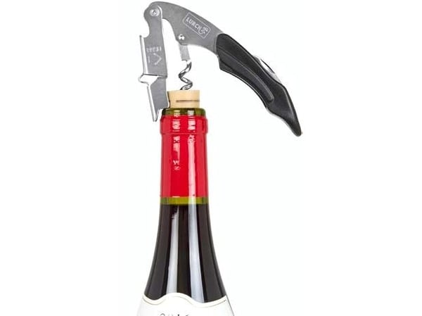Lurch 210610, Basic corkscrew, Svart, Silver, Metall, 110 mm, 25 mm