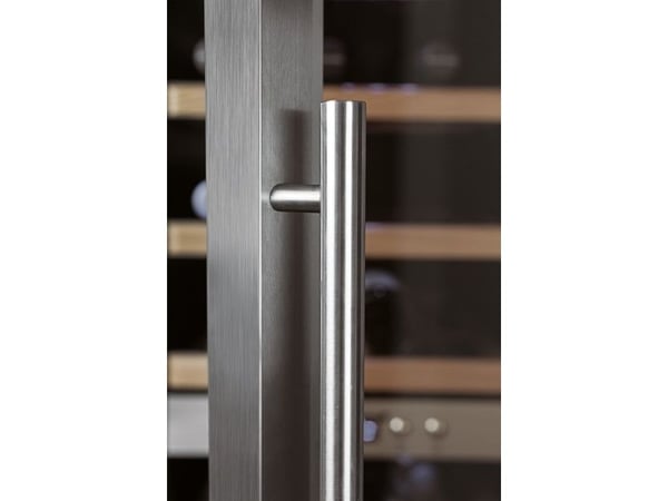 Caso WineComfort 380 Smart, Vin kjøleskap, Frittstående, 38 flasker, 60 W, Innebygd lys, Rustfritt stål