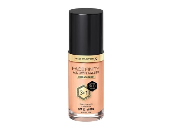 Max Factor Facefinity All Day Flawless foundation 3-i-1 SPF 20 (N75 Golden) 30 ml