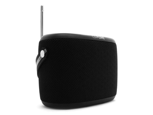 Pure Woodland - Høyttaler - for bærbar bruk - trådløs - Bluetooth 5.1 - 10 watt - svart