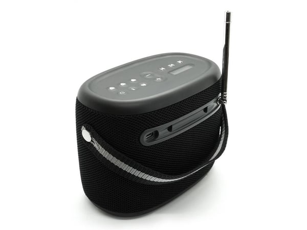 Pure Woodland - Høyttaler - for bærbar bruk - trådløs - Bluetooth 5.1 - 10 watt - svart