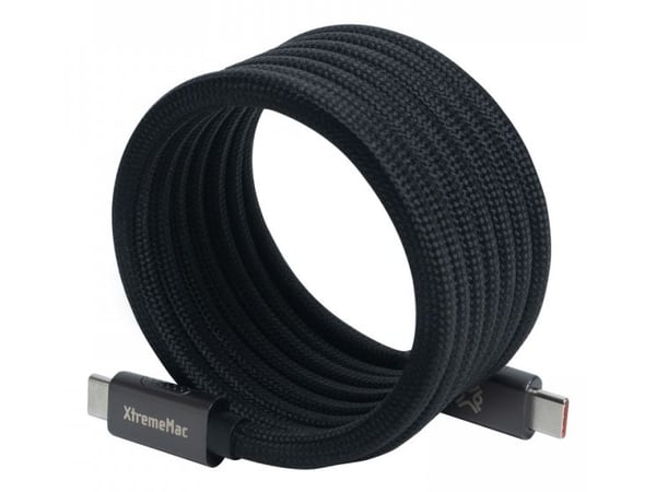 MCL XWH-XMG2-13, 1,5 m, USB C, USB C, USB4 Gen 4x2, 40 Gbit/sek, Sort