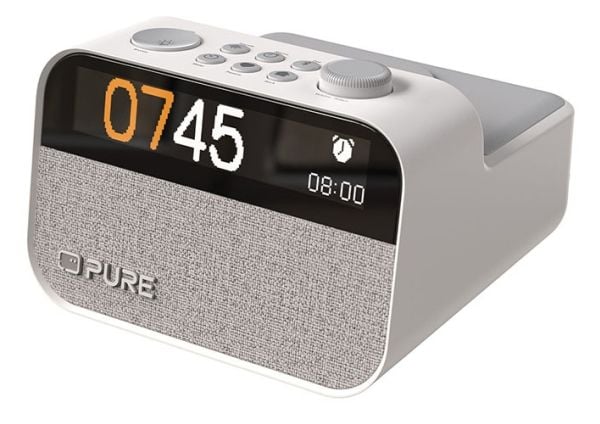 Pure Moment Charge - Klokkeradio - 10 watt - uten operativsystem - bomullshvit