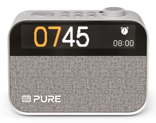 Pure Moment - Klokkeradio - 5 watt - uten operativsystem - bomullshvit