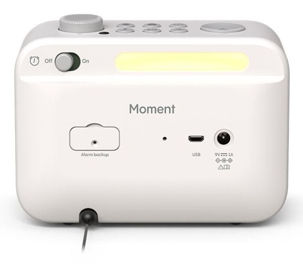 Pure Moment - Klokkeradio - 5 watt - uten operativsystem - bomullshvit
