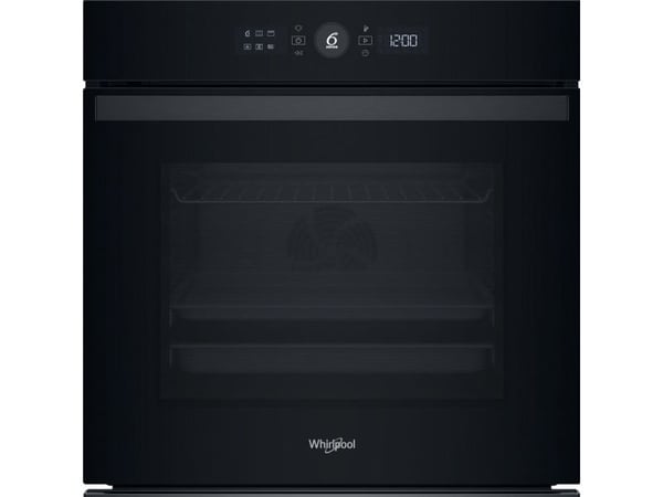 Whirlpool WOI4S8PM2SBA, Keskikokoinen, Sähköuuni, 73 L, 73 L, Hydrolyyttinen + pyrolyyttinen, Kiinteä