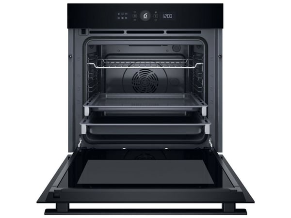 Whirlpool, 73l, pyro, sort - innebygget ovn