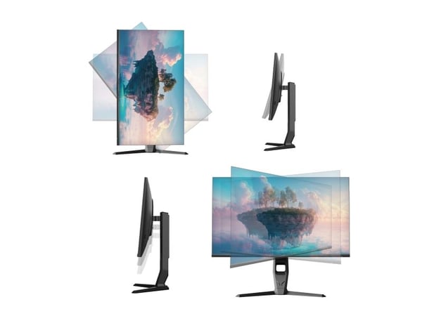 Thomson M27QG5Y14, 68,6 cm (27"), 2560 x 1440 piksler, Quad HD, LED, 5 ms, Grå
