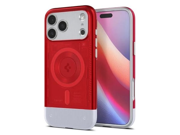 Spigen ACS10295, Suojus, Apple, iPhone 17 Pro Max, 17,5 cm (6.9"), Ruby