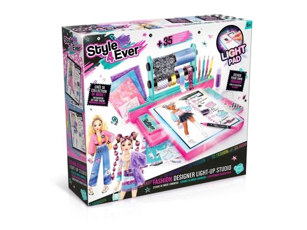 Canal Toys So Slime Fashion Designer Light-Up Studio, Motedesignsett for barn, 6 år, Flerfarget