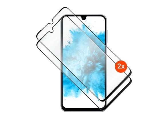 FIXED - Skjermbeskyttelse for mobiltelefon - full cover, with applicator - 2.5D - glass - rammefarge svart