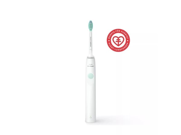 Philips 1100 Series HX3641/11 Sonic elektrisk tannbørste, Voksen, Sonik tannbørste, Daglig stell, Mynte, 2 min, Batteri