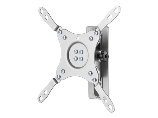 DELTACO - Monteringssett (brakett) - for LCD-skjerm - låsbar - aluminium, stainless steel - svart - skjermstørrelse: 13"-43" - veggmonterbar