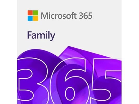 Microsoft 365 Family - Bokspakke (1 år) - inntil 6 mennesker - medieløs - Mac, Android, iOS, Win - Tysk