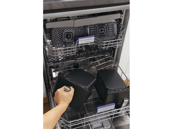 Beko FRL5388B, Varmluftsfrityr, 8,5 l, Dobbel, Sort, Berøringskontroll, Enkeltstående