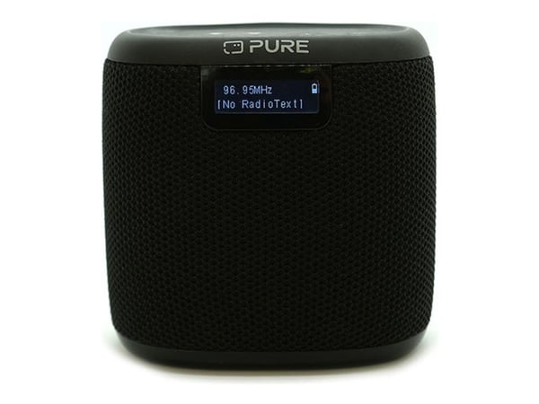 Pure Woodland Mini - Høyttaler - for bærbar bruk - trådløs - Bluetooth - 5 watt - svart