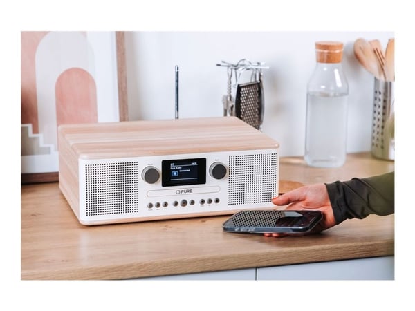 Pure Classic C-D6 - Ljudsystem - 30 Watt (Total) - bomullsvit, ek