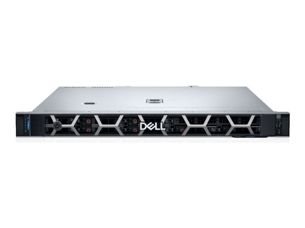 Dell PowerEdge R360 - Server - rackmonterbar 1U - 1-veis - 1 x Xeon 6325P / inntil 5.2 GHz - RAM 32 GB - SAS - hot-swap 2.5" brønn(er) - SSD 480 GB...