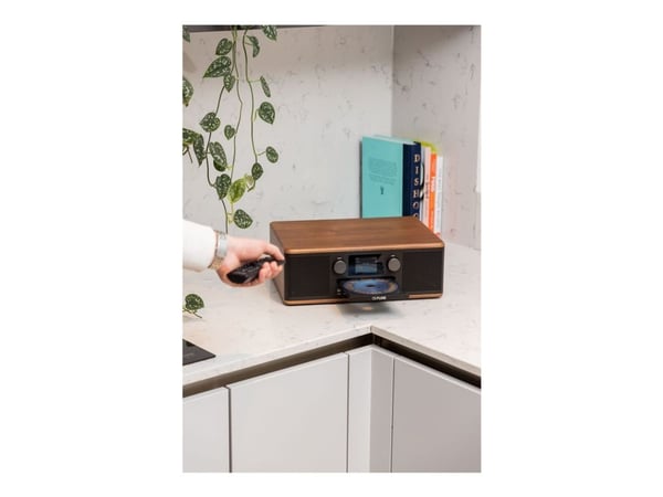 Pure Classic C-D6 - Lydsystem - 30 watt (Total) - kaffe svart, valnøtt