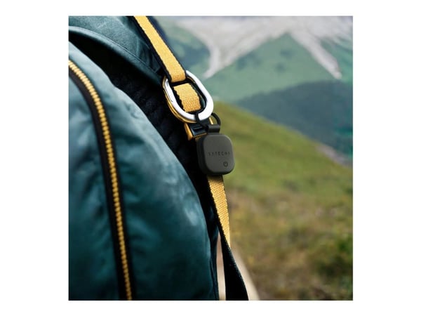Satechi FindAll ST-LKCFK - Anti-tab Bluetooth-tag for nøgler, taske, bagage - vegaani-nahka - lajittelu