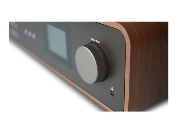 Pure Classic Stereo - Lydsystem - 100 watt (Total) - kaffe svart, valnøtt