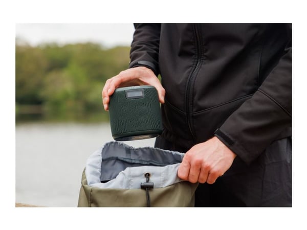 Pure Woodland Mini - Høyttaler - for bærbar bruk - trådløs - Bluetooth - 5 watt - svart