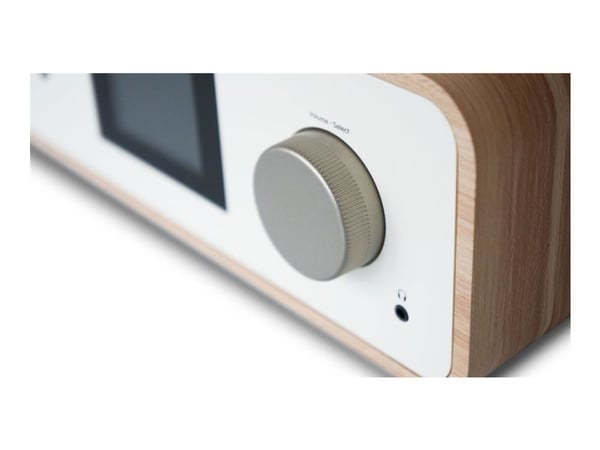 Pure Classic Stereo - Ljudsystem - 100 Watt (Total) - bomullsvit, ek
