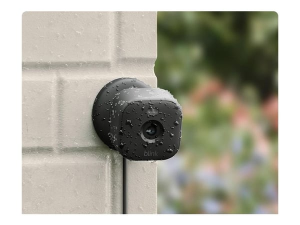 Amazon Blink Mini 2, IP-turvakamera, Sisätila ja ulkotila, Langaton, Amazon Alexa, Pöytä/Seinä, musta