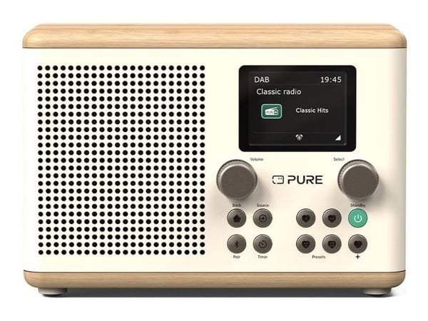 Pure Classic H4 - Lydsystem - bomullshvit, ek