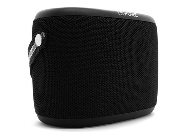 Pure Woodland - Høyttaler - for bærbar bruk - trådløs - Bluetooth 5.1 - 10 watt - svart