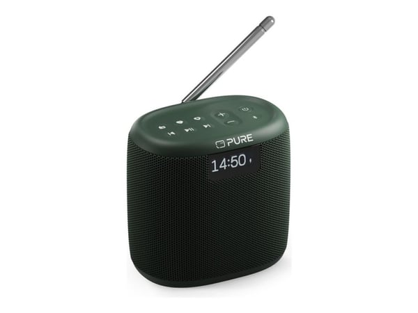Pure Woodland Mini - Høyttaler - for bærbar bruk - trådløs - Bluetooth - 5 watt - grønn
