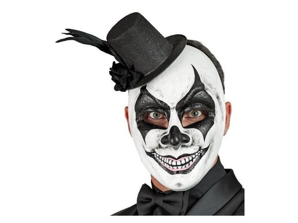 Uhyggelig mimer maske