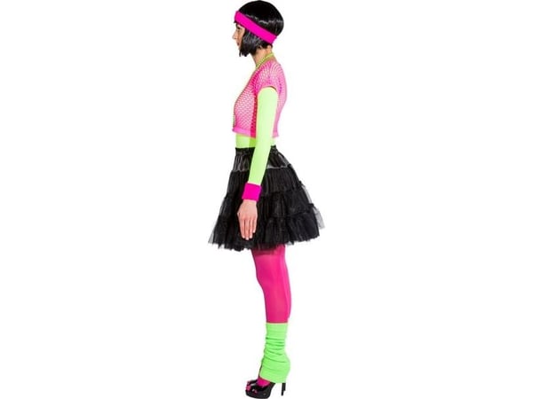 Neonrosa nätöverdel