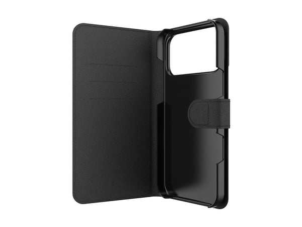 ZAGG Folio, Folio-kotelo, Apple, iPhone 17 Pro Max, 17,5 cm (6.9"), musta
