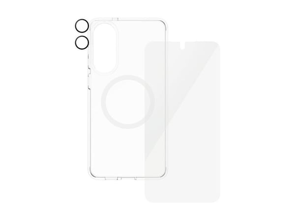 CARE by PanzerGlass Urban Combat - Baksidedeksel for mobiltelefon - plastikk - gjennomsiktig - med PanzerGlass Screen Protector and PanzerGlass Cle...