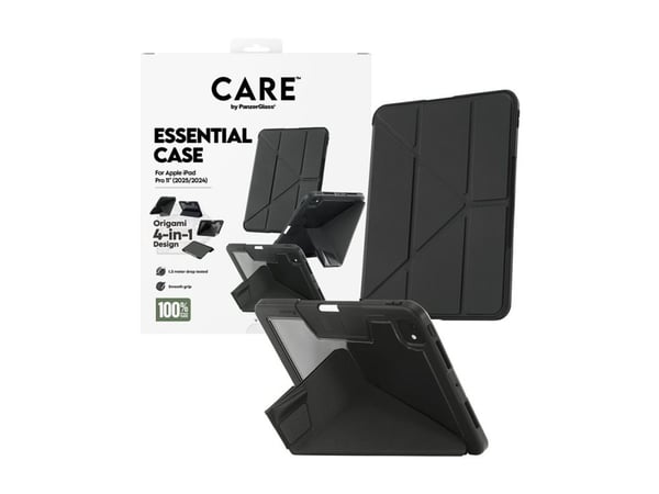 PanzerGlass CARE™ by ®™ by Essential Case Black iPad Pro 11" (2024-2025), Suojus, Apple, Apple - iPad Pro 11" (2024), Apple - iPad Pro 11" (2025), ...