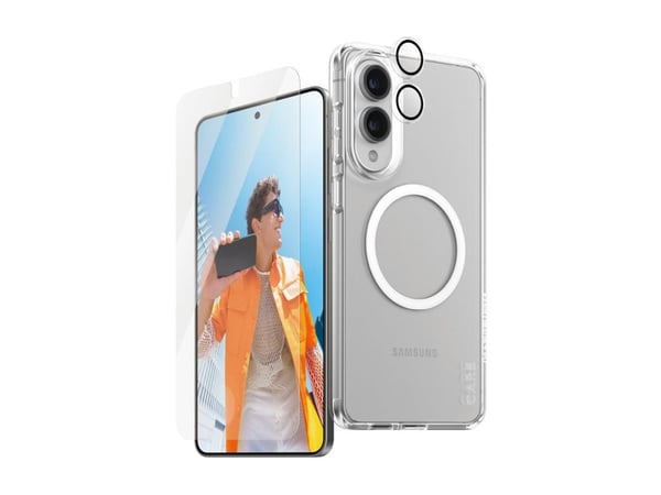 CARE by PanzerGlass Urban Combat - Baksidedeksel for mobiltelefon - plastikk - gjennomsiktig - med PanzerGlass Screen Protector and PanzerGlass Cle...