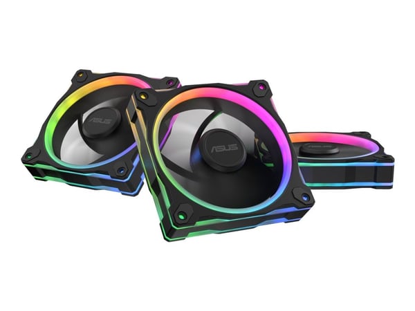 ASUS PRIME MR120 FLÄKT ARGB REVERSE SVART 3IN1
