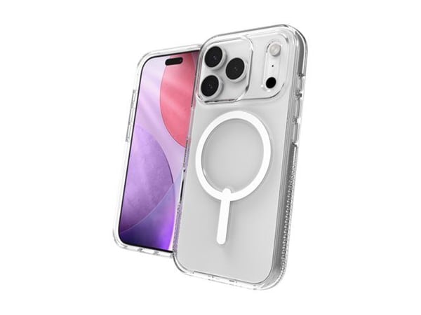 ZAGG Crystal Palace Snap, Suojus, Apple, iPhone 17 Pro, 16 cm (6.3"), Läpinäkyvä