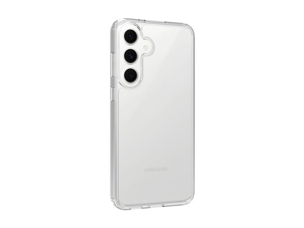 Screenor - Baksidedeksel for mobiltelefon - termoplast-polyuretan (TPU), akryl - gjennomsiktig - for Samsung Galaxy S25 FE