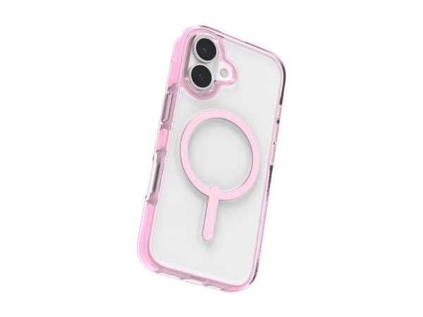 ZAGG Santa Cruz Snap, Suojus, Apple, iPhone 17, 16 cm (6.3"), Vaaleanpunainen, Läpinäkyvä