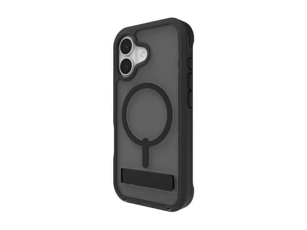 ZAGG Rainier Snap - Baksidesskydd för mobiltelefon - robust - MagSafe-kompatibilitet - rök svart - för Apple iPhone 17 ZAGG Rainier Snap - Baksidesskydd för mobiltelefon - robust - MagSafe-kompatibilitet - rök svart - för Apple iPhone 17
