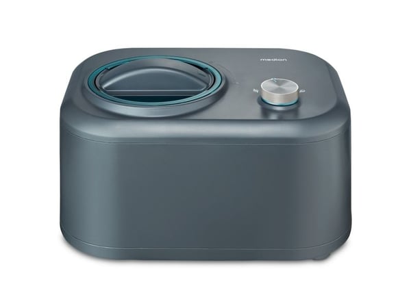 MEDION MD 10169, Glassmaskin med kompressor, 1 l, 1 hoar, Blå, 60 min, Gjuten aluminium
