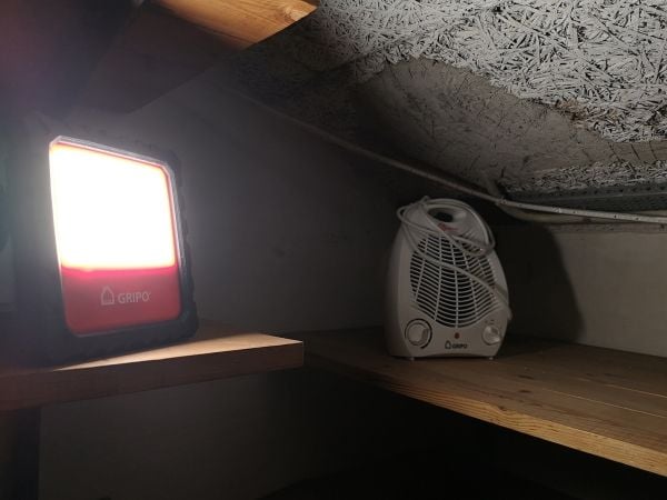 GRIPO LED Arbejdslampe - 20 W - ACCU - 2068679