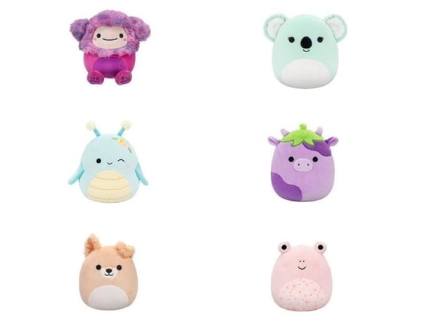 SQUISHMALLOWS W25 Plysj, 19 cm