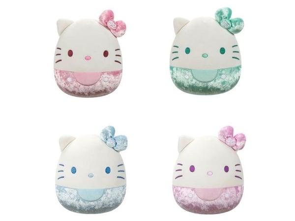 Plysjleketøy Squishmallows Hello Kitty Velvet edition