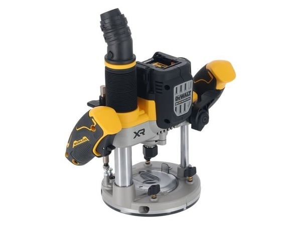 DeWALT DCW620NT-XJ, Yläjyrsimen alusta, Harjaton, musta, Keltainen, 23000 RPM, 8 (5/16"), 12.7 (1/2"), 11000 RPM