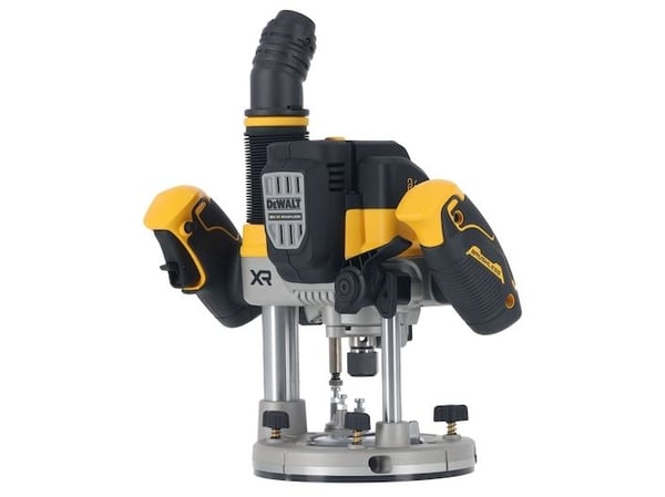 DeWALT DCW620NT-XJ, Yläjyrsimen alusta, Harjaton, musta, Keltainen, 23000 RPM, 8 (5/16"), 12.7 (1/2"), 11000 RPM