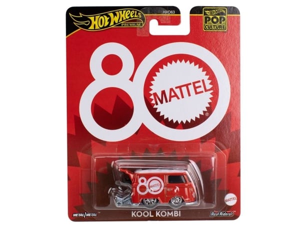 Hot Wheels JBL68, Auto, 3 vuosi/vuosia, Muovi, Metalli, Punainen, Valkoinen