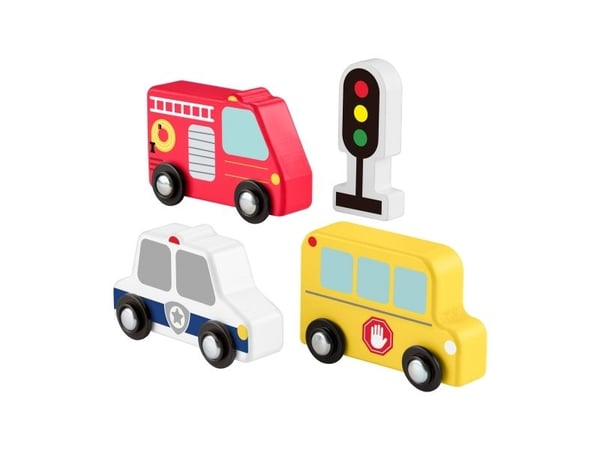 Fisher Price Wood Small Vehicles Pack